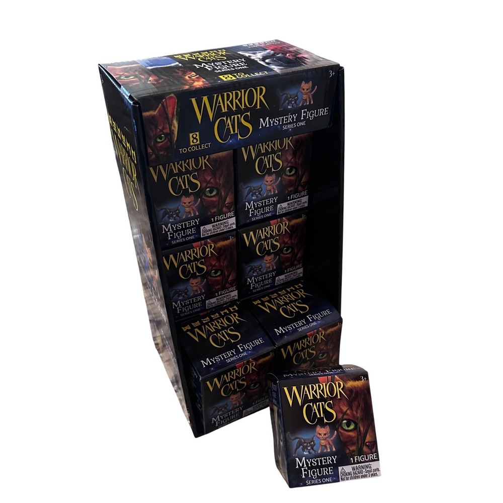 Warrior Cats Mystery Figure Series One Blind Box 8 to Collect New with box